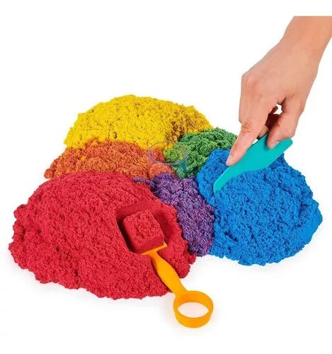 3 POTES DE ARENA DE COLORES EN TARROS DE 12x9